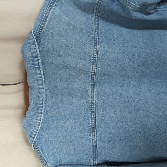 Distressed Denim Jean Jacket - Picture 7 of 7